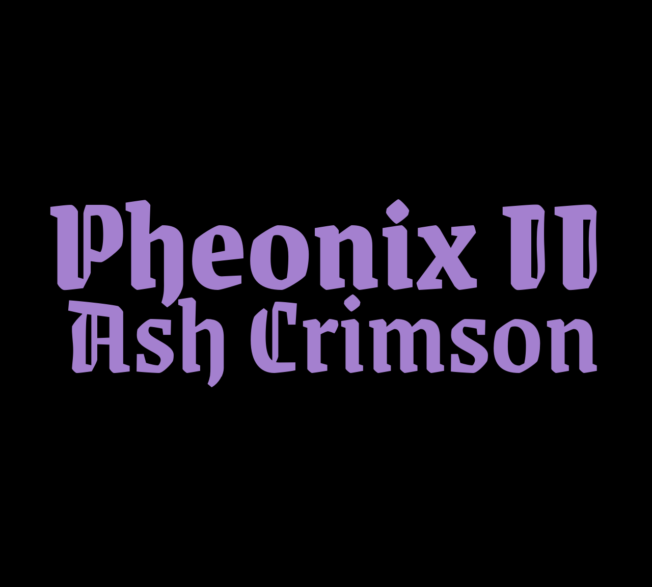 Pheonix II: Ash Crimson