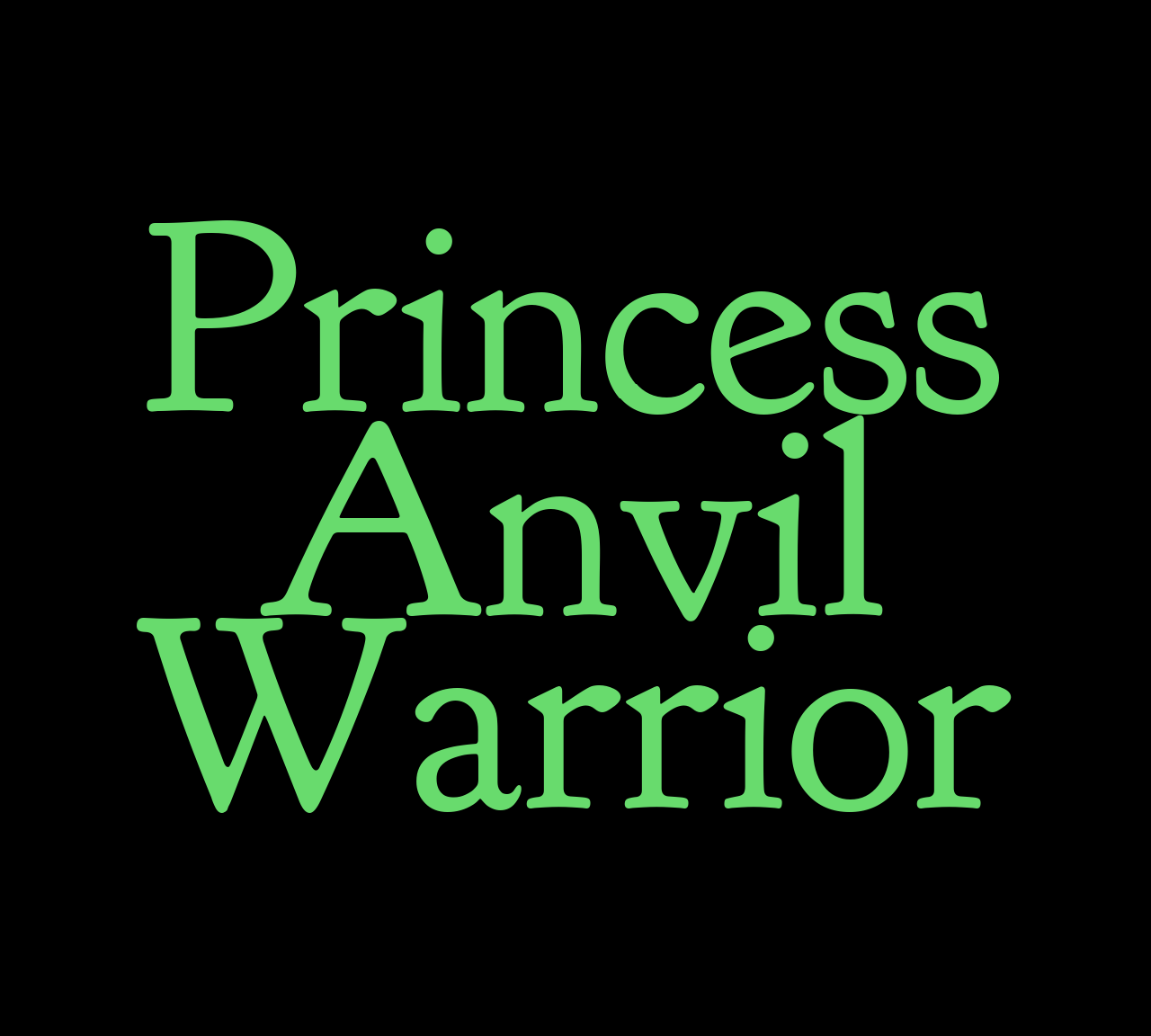 Princess Anvil Warrior